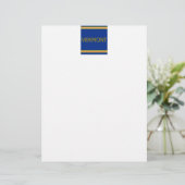 Vermont 8,5" x 11" Letterhead (Stehend Vorderseite)