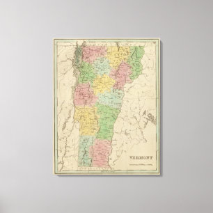 Vermont 8 leinwanddruck