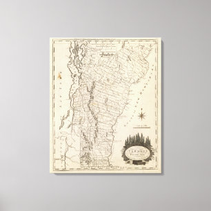 Vermont 8 leinwanddruck