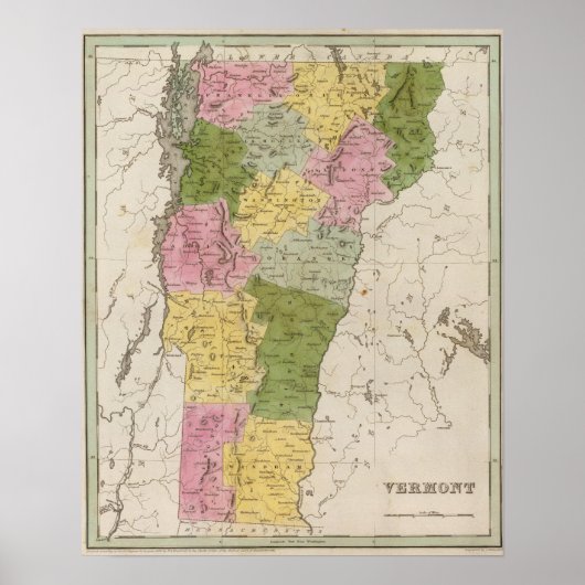 Vermont 8 poster (Vorne)