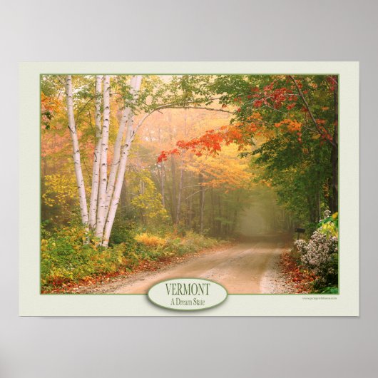 Vermont a Dream Staat Value Poster Paper (Matte) (Vorne)