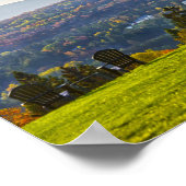 Vermont Abend View Poster (Ecke)