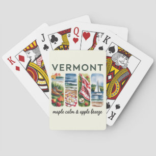 Vermont - Ahornruhe und Apple Breeze Spielkarten