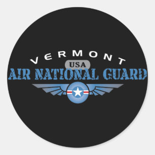 Vermont Air National Guard Runder Aufkleber