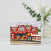 Vermont Al's French Frys Postkarten (Stehend Vorderseite)