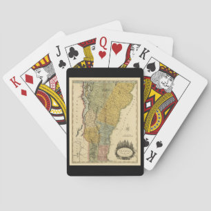 Vermont, Aus der aktuellen Umfrage - Vintage Karte Spielkarten