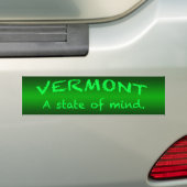 Vermont Autoaufkleber (Auf Auto)