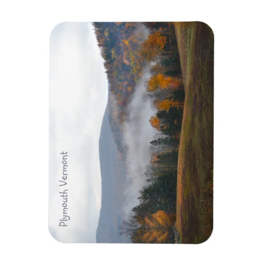 Vermont Autumn Morning Magnet (Vertikal)