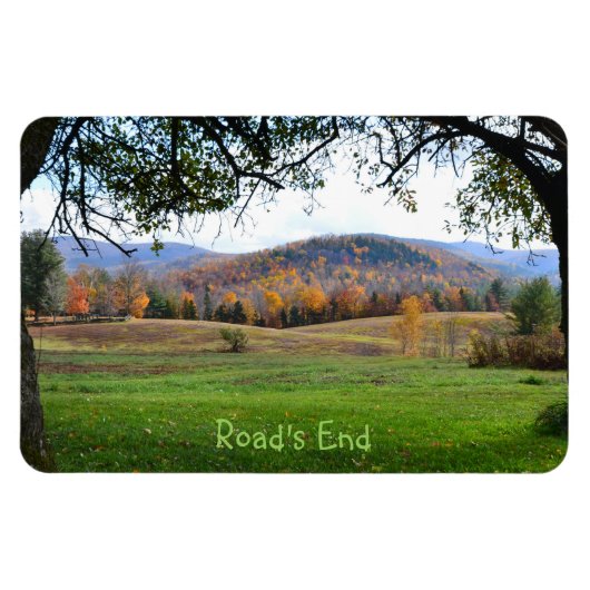Vermont Autumn View Magnet (Horizontal)