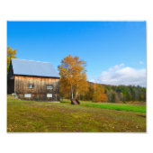 Vermont Barn Fotodruck (Vorne)