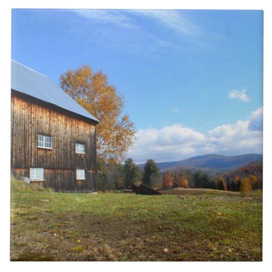 Vermont Barn Keramik Tile Fliese (Vorderseite)