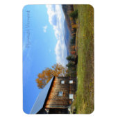 Vermont Barn und View Magnet (Vertikal)