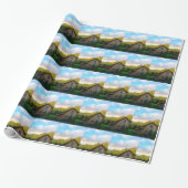 Vermont Barn Wrapping Paper Geschenkpapier (Ungerollt)