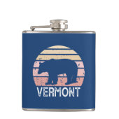 Vermont Bear Flachmann (Vorderseite)