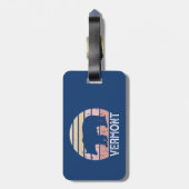 Vermont Bear Gepäckanhänger (Rückseite vertikal)