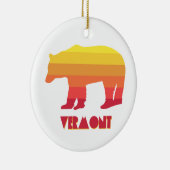 Vermont Bear Keramik Ornament (Rechts)