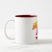 Vermont Bear Zweifarbige Tasse (Links)