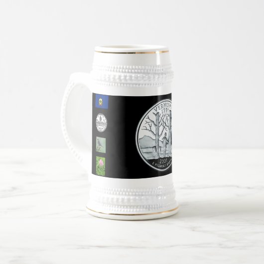 VERMONT BIERGLAS (Vorderseite Links)