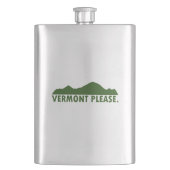 Vermont Bitte Flachmann (Vorderseite)
