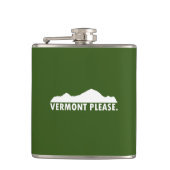 Vermont Bitte Flachmann (Vorderseite)