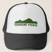 Vermont Bitte Truckerkappe (Vorderseite)