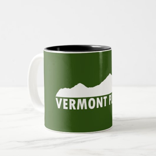 Vermont Bitte Zweifarbige Tasse (Vorderseite Links)