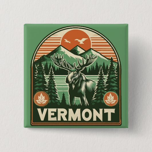 Vermont Button (Vorderseite)