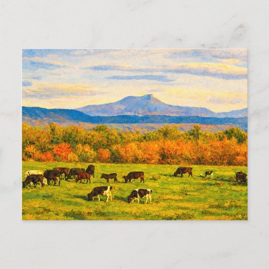 Vermont Camels Hump Postkarte (Vorderseite)