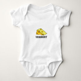 Vermont-Cheddarkäse Baby Strampler