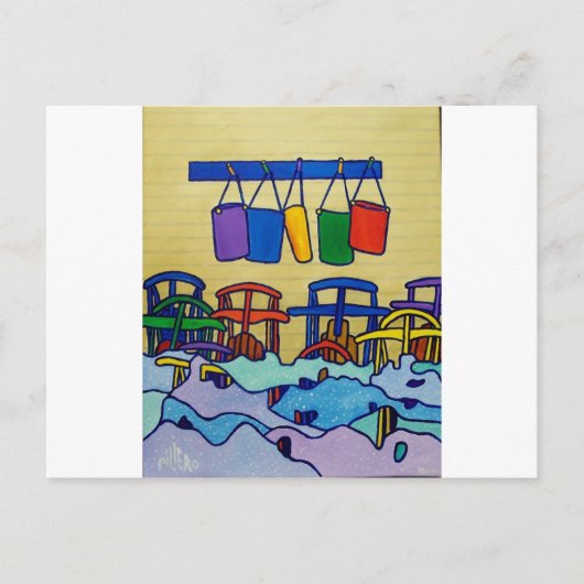 Vermont Color o by Piliero Postkarte (Vorderseite)