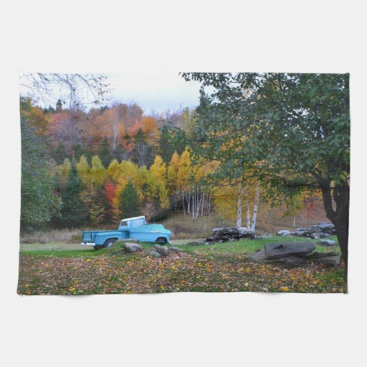 Vermont Country Scene Disc Handtuch (Horizontal)