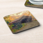 Vermont Covered Bridge Getränkeuntersetzer (Linke Seite)