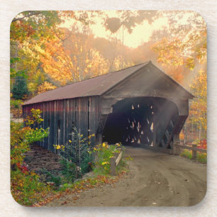 Vermont Covered Bridge Getränkeuntersetzer