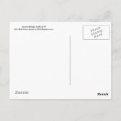 Vermont Covered Bridge Guilford Postkarte (Rückseite)