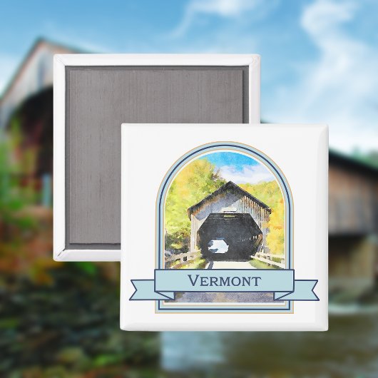 Vermont Covered Bridge Magnet