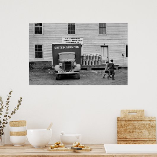 Vermont Dairy Co-op, 30er Poster (Küche)