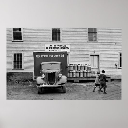 Vermont Dairy Co-op, 30er Poster (Vorne)