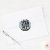 Vermont Dairy Cow Runder Aufkleber (Umschlag)