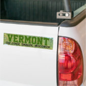 Vermont: Das andere kleinere Wisconsin Autoaufkleber (Auf Lkw)