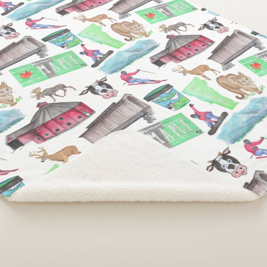 Vermont-Decke Sherpadecke (3/4)