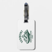 Vermont Der grüne Staat Gepäckanhänger (Rückseite vertikal)