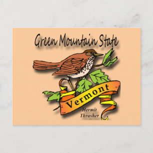 Vermont Der grüne Staat Postkarte
