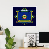 Vermont Diamond Poster (Heimbüro)
