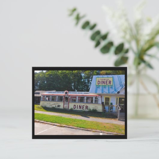 Vermont Diner - Postkarte (Stehend Vorderseite)