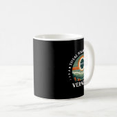 Vermont Eclipse 4.08.24 America Total Solar Eclips Kaffeetasse (VorderseiteRechts)