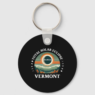 Vermont Eclipse 4.08.24 America Total Solar Eclips Schlüsselanhänger