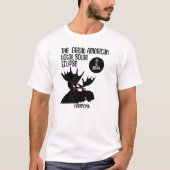 Vermont Eclipse Moose T-Shirt (Vorderseite)