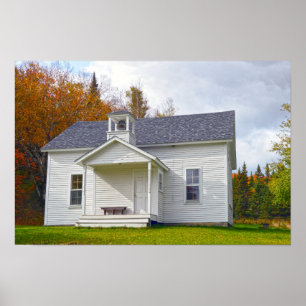 Vermont Einklassenschule Poster