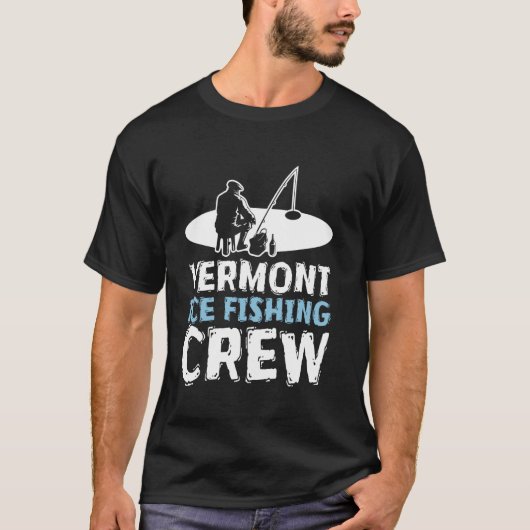 Vermont-Eisfischer-Crew T-Shirt (Vorderseite)