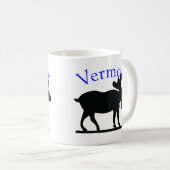 Vermont-Elche Kaffeetasse (VorderseiteRechts)